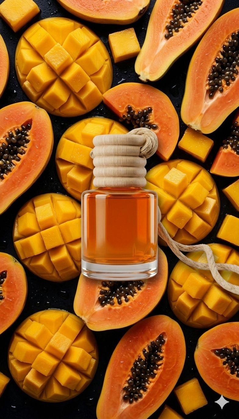 Difusor de carro mango y papaya